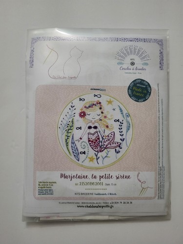 Kit ricamo sirena - , un